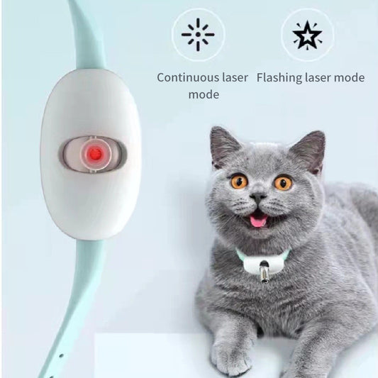 Smart Laser Cat Tease Collar Cat Tease Toy